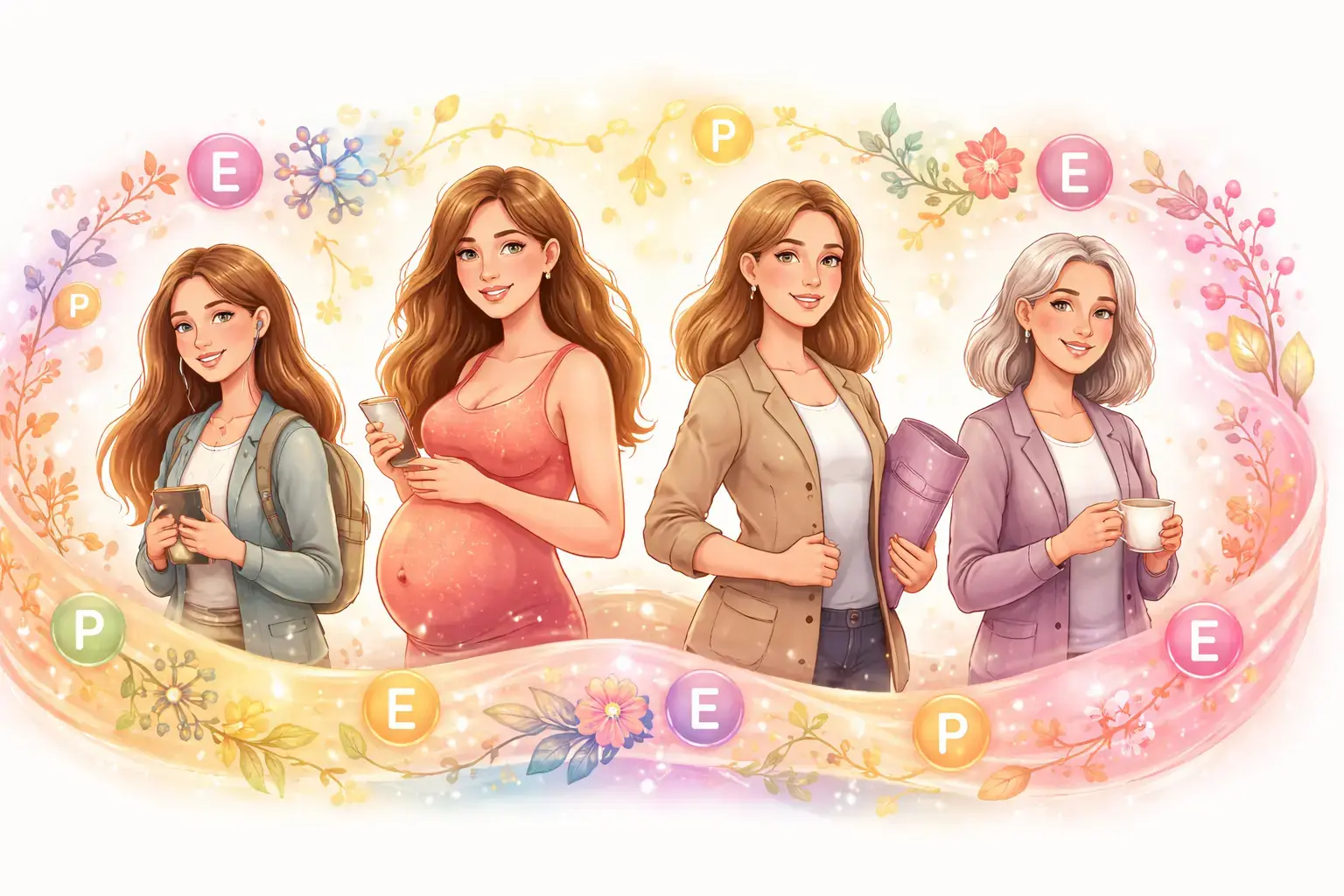 Female hormone changes across the lifespan